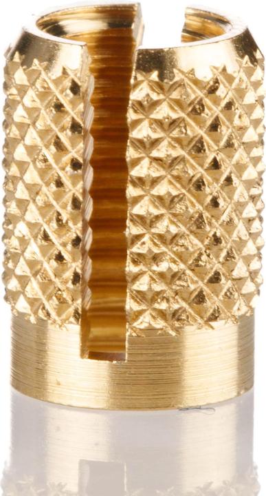 Actual product image RS PRO Brass push in expansion insert,M5 flush