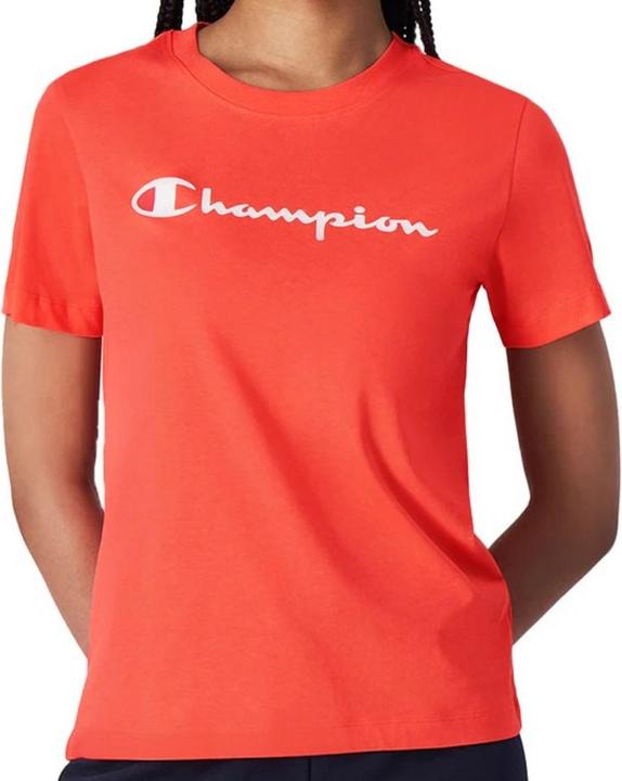 Actual product image Champion Koszulka damska SS Tee koralowa 117534 PS004 M (M)