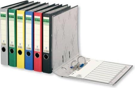 Actual product image Elba Folder rado 100555311 DIN A4 50mm cardboard black (A4, 50 mm, 1 pcs.)