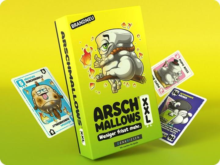 Produktbild Denkriesen Arschmallows® - "Weniger Frisst Mehr" XXL (Deutsch)