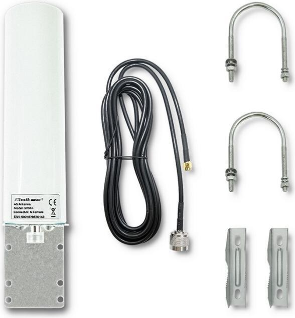 Produktbild Qoltec 57014 Netzwerk-Antenne Omnidirektionale Antenne 30 dBi (4G)