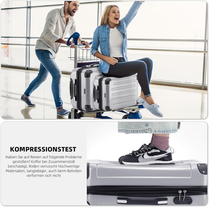 Produktbild Beibye 3-tlg. Hartschalenkoffer-Set