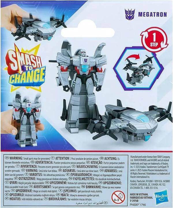 Image du produit Transformers EarthSpark 1-Step Smash Changers Megatron Action-Figur