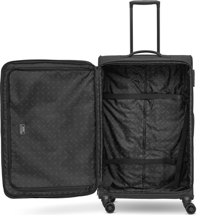 Image du produit Redolz Essentials 12 LARGE Trolley 4 roues 79 cm avec soufflet d'extension (98 l)