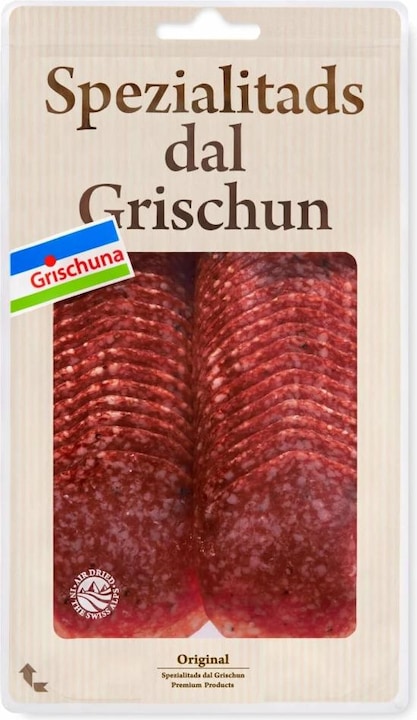 Actual product image Grischuna Cold cuts Bündner Salami midi 100 g (100 g)