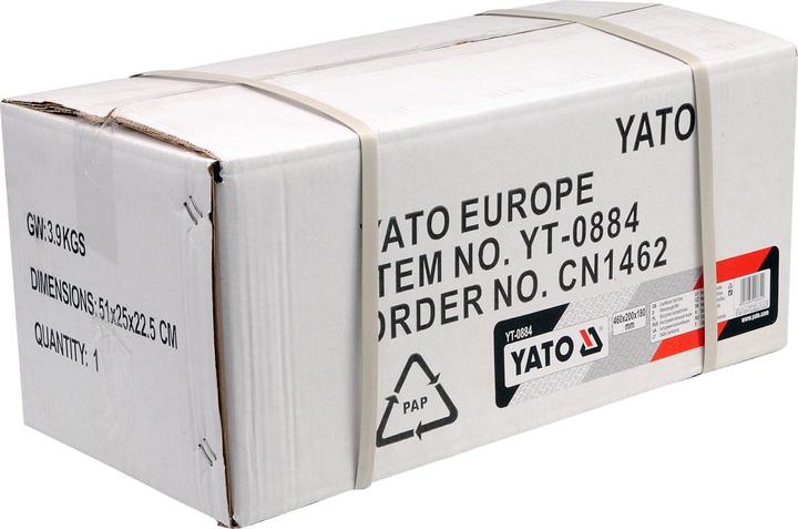 Produktbild Yato Profi Werkzeugkoffer Metall 46 x 20 x 18 cm (1 Teile)