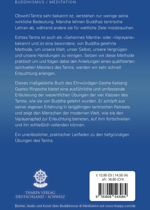 Produktbild Tantrische Ebenen und Pfade (Deutsch, Geshe Kelsang Gyatso, 2015)