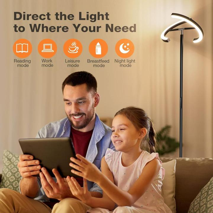 Image du produit LS LED Stehleuchte RotaFlex (1300 lm)