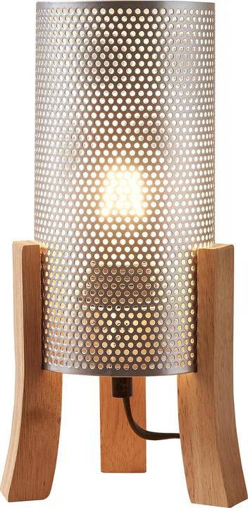 Image du produit Lux.Pro Tischleuchte Joelleldsvin 30x14x14 cm Silberfarben (E27)