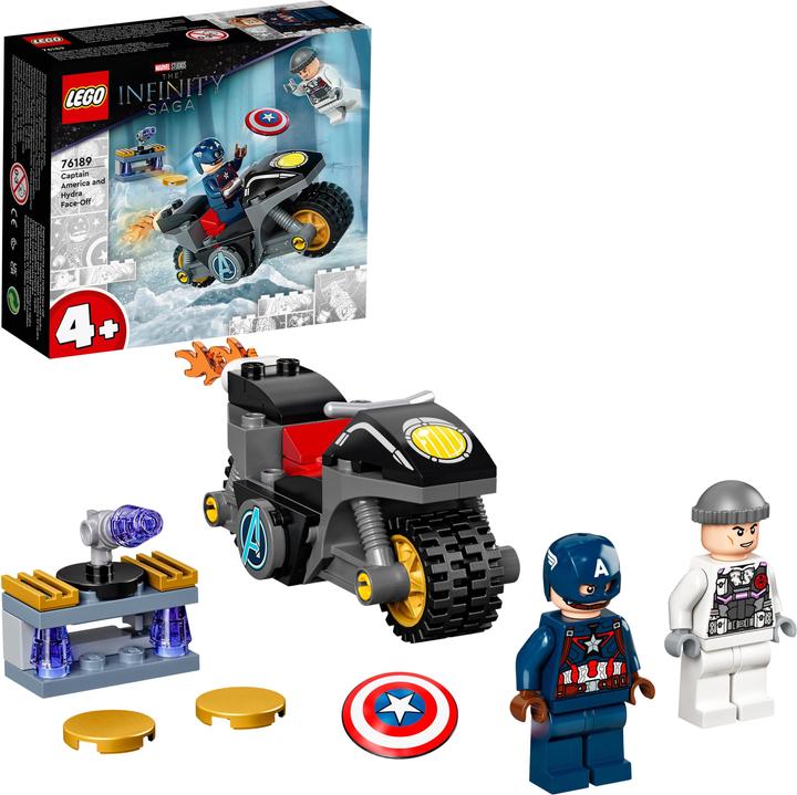 Immagine prodotto LEGO Duello tra Capitan America e l'HYDRA (76189, LEGO Marvel)