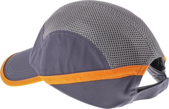 Produktbild RS PRO Vent cool bump cap Grey/Orange (52 - 65 cm)