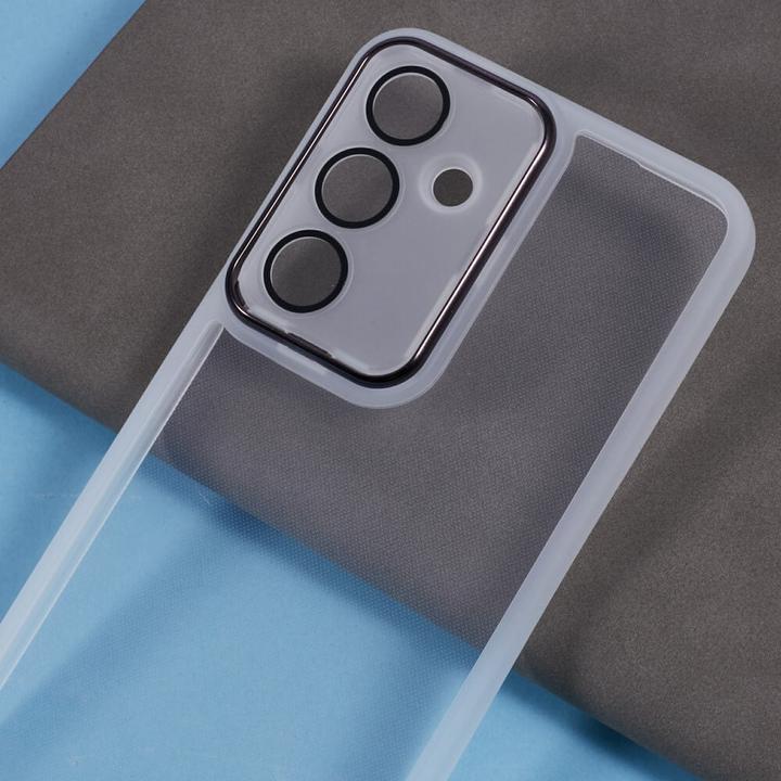 Immagine prodotto Cover-Discount FE - Custodia protettiva per cellulare in acrilico con bordo rialzato (Samsung Galaxy S24 FE)