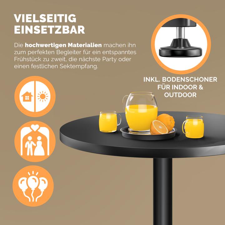 Actual product image Casaria Bar table (60 x 70 cm)