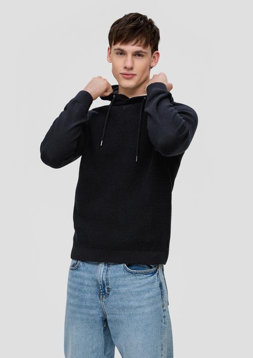 Actual product image s.Oliver Strickpullover Strickpullover mit Kapuze (XXL)