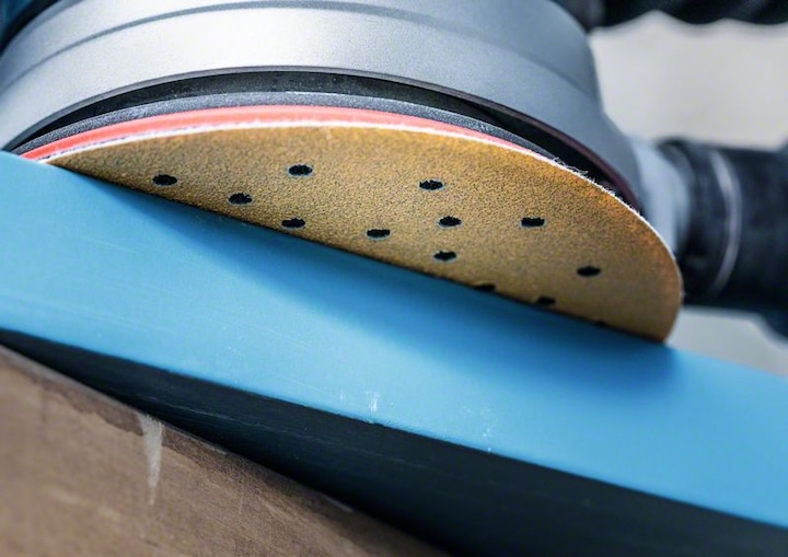 Actual product image Bosch Professional Zubehör Expert C470 Sandpaper multi-hole for random orbital sander, 125 mm, G 40, 50 pcs. (40)