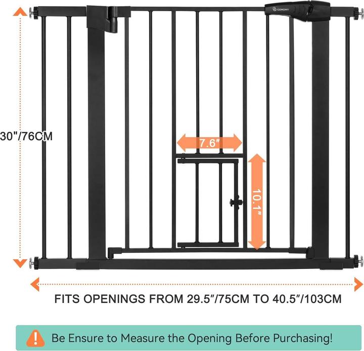 Immagine prodotto Comomy Parascale, 75-103 cm, nero (75 - 103 cm)