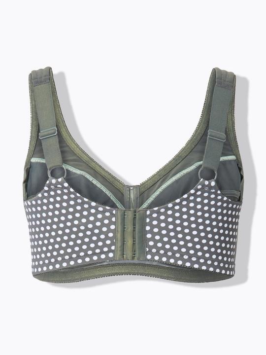 Actual product image Ulla Popken Mixed Polka Dot Relief B ra (95 E)