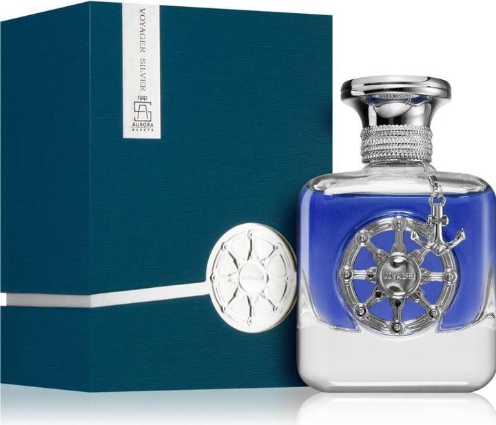 Actual product image Aurora Scents Voyager Silver - EDP - Volume: 100 ml (Eau de parfum, 100 ml)