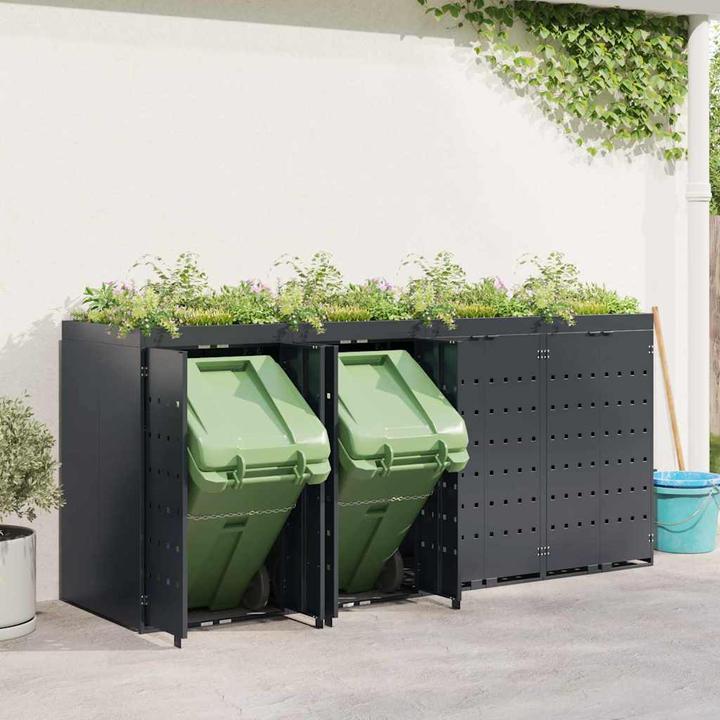 Produktbild vidaXL Rollbehälterlagerung