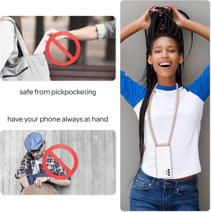 Actual product image Nalia Cover with chain