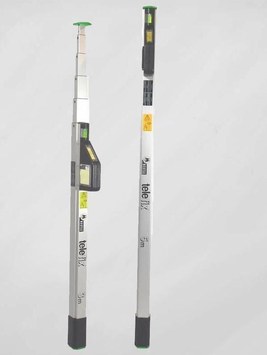 Produktbild Metofix 545450 Telefix Aluminium-Messlatte, 4 m, Made in Germany (4 m)