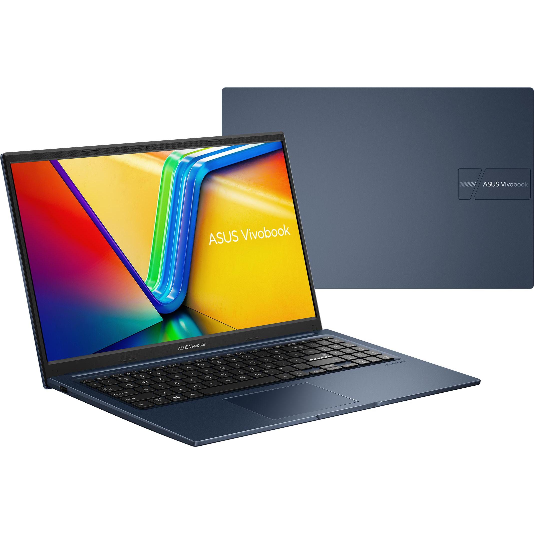 ASUS X1504ZA-NJ1168W (15.60", Intel Core i5-1235U, 16 GB, 512 GB, Eng. Int.), Notebook, Blau