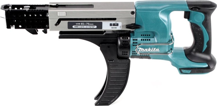 Immagine prodotto Makita DFR 750 RG1J Avvitatore a batteria con alimentatore automatico 18V 45-75mm + 1x Batteria 6,0A (Batteria ricaricabile)