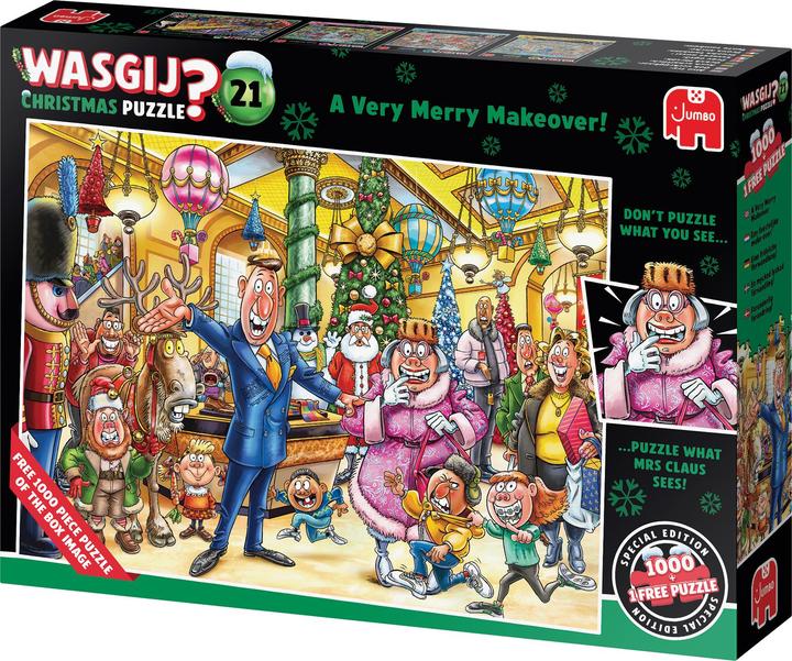 Image du produit Jumbo Wasgij Christmas 21 (2x 1000 Teile) (1000 pièces)