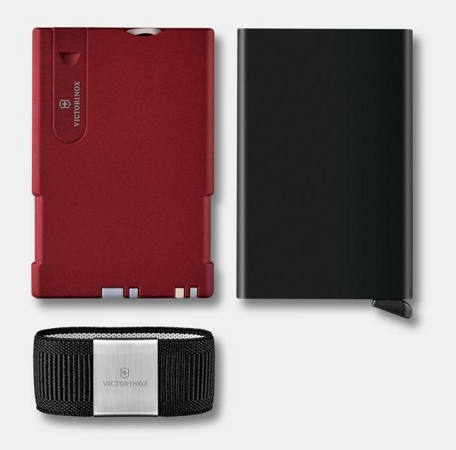 Actual product image Victorinox Smart Card Wallet Iconic Red