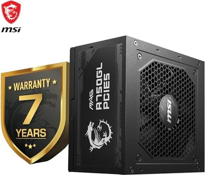 Actual product image MSI MAG A750GL PCIE5 (750 W)
