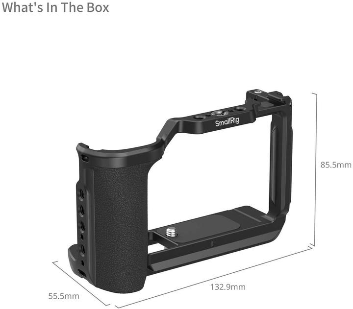 Produktbild SmallRig 5807 Cage for Canon PowerShot V1 (Black) (Cage)