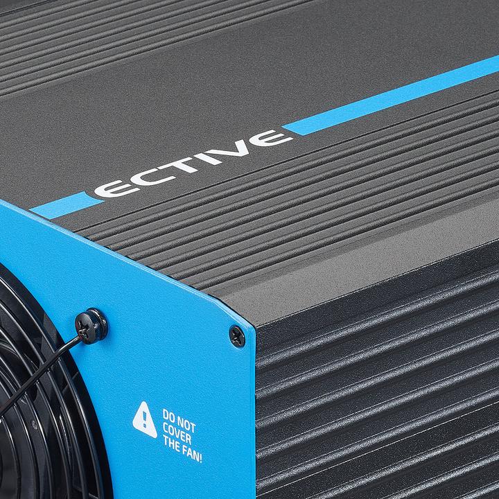 Immagine prodotto Ective SSI 30 Sinus-Wechselrichter 3000W 24V mit Netzvorrang, Ladegerät & MPPT Laderegler (CH-Stecker)