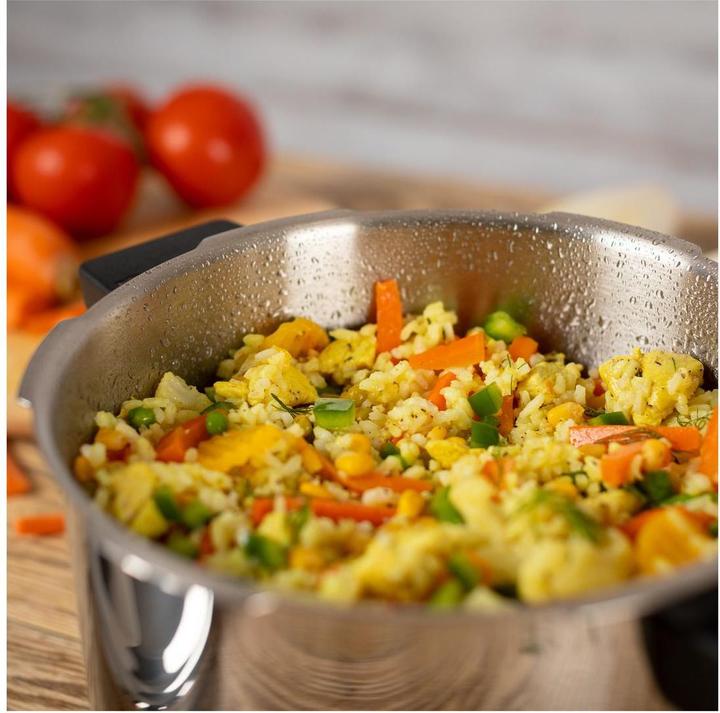 Image du produit Kuhn Rikon Duromatic Classic Neo (22 cm, Casserole, Acier inoxydable)