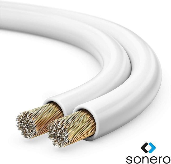 Image du produit Sonero Câble de haut-parleur 0,75mm² CCA 10 m (10 m, 0.75 mm²² mm)