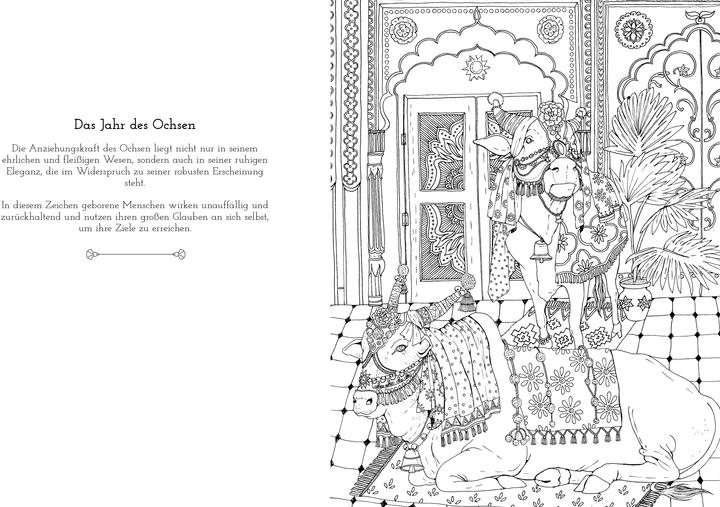 Produktbild Astrologie-Malbuch