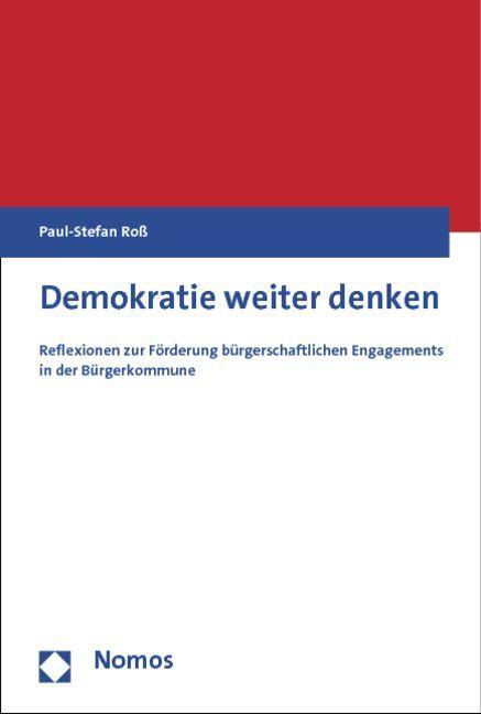 Produktbild Demokratie weiter denken (Deutsch, Paul-Stefan Ross, 2012)