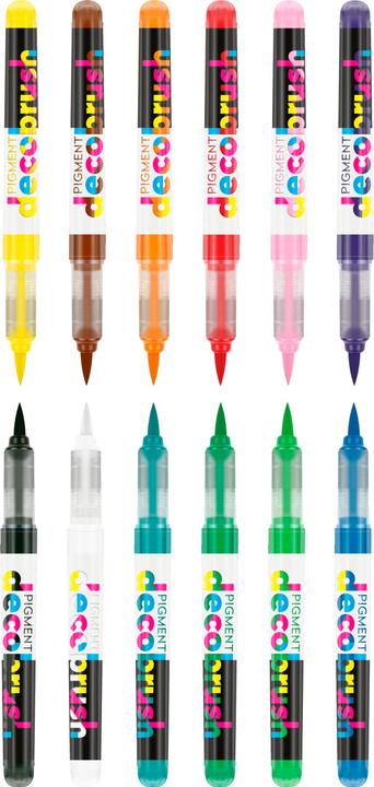 Image du produit Karin PIGMENT DECO BRUSH - Marqueur à pinceau (12 x)