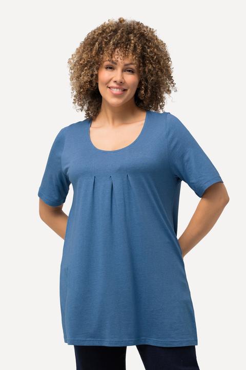 Actual product image Ulla Popken Essential Front Pleat Tee (42, 44)