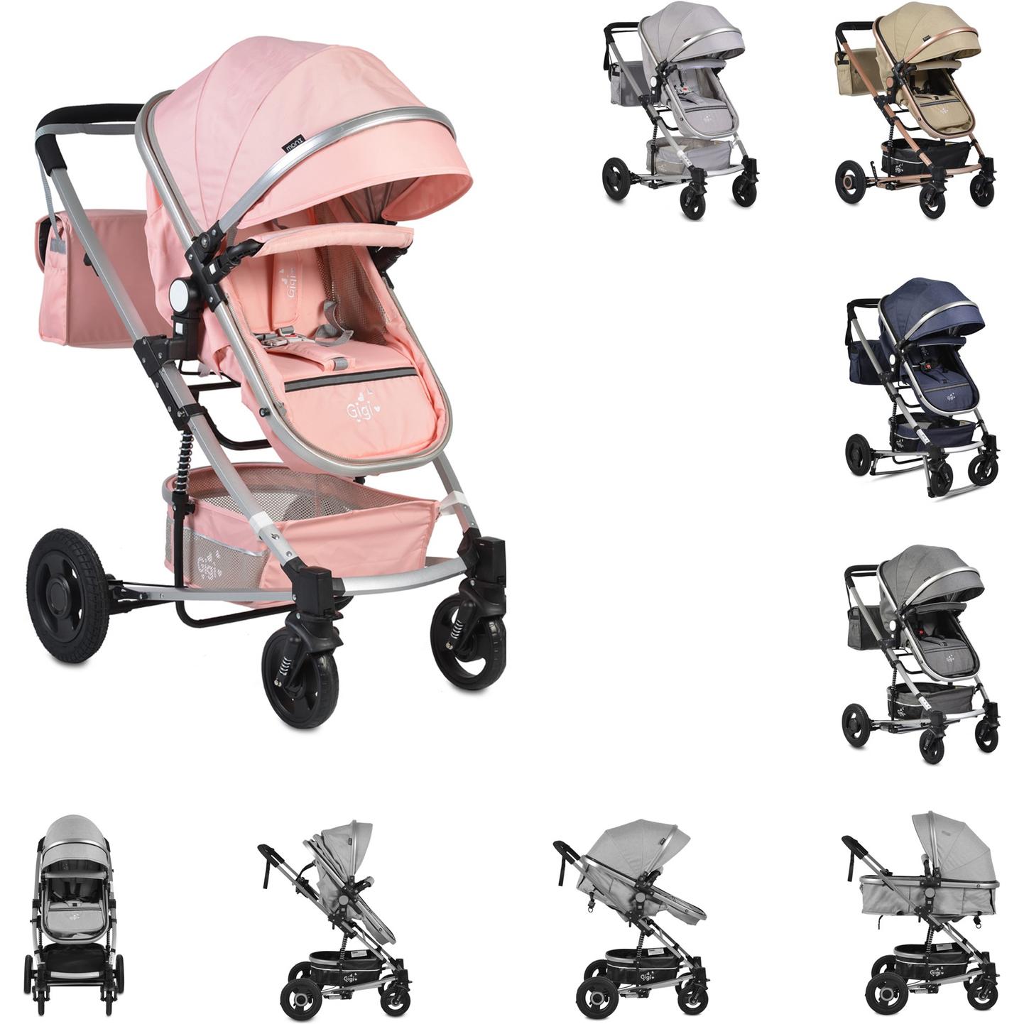 Moni, Kinderwagen, Kinderwagen Gigi Babywanne umbaubar