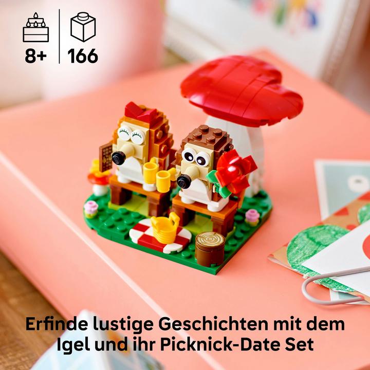 Produktbild LEGO Igel und ihr Picknick-Date (40711, LEGO Saisonale Sets)