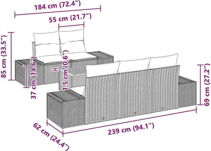 Produktbild vidaXL Rayden