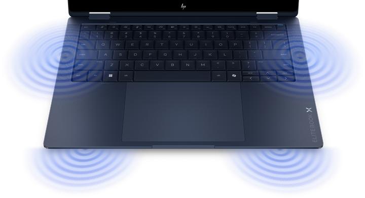 Actual product image HP EliteBook X Flip G2i 14 inch Notebook Next Gen AI PC, 35.6 cm (14"), 2880 x 1800 pixels (14", 1000 GB, 32 GB, DE)