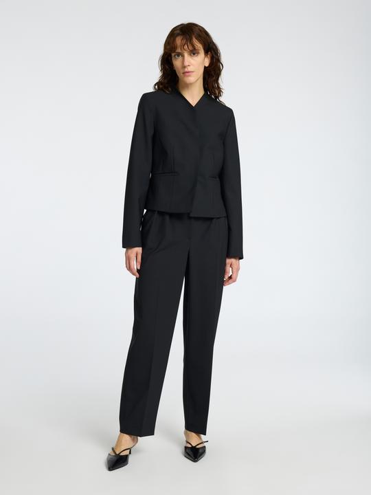Actual product image Selected Femme High Waist Barrel Fit Trousers (36)