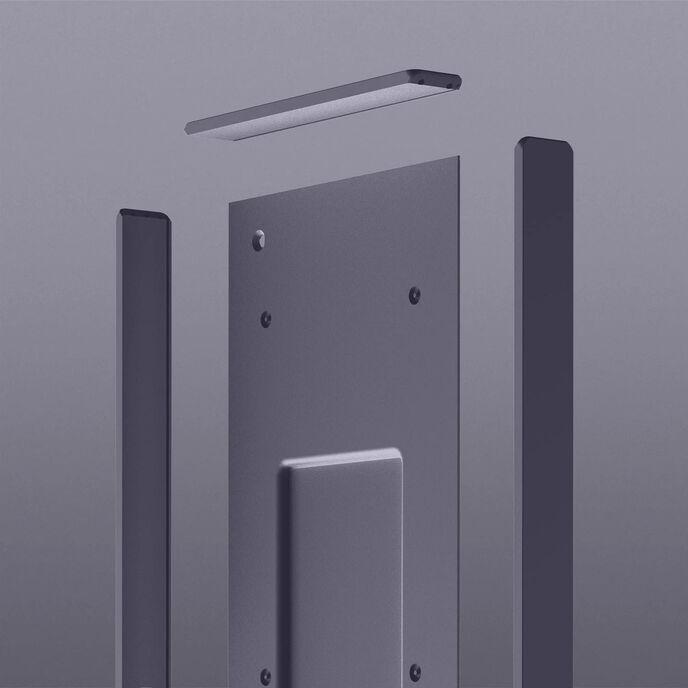 Image du produit Iqunix Clavier de jeu sans fil F97 Lavandin, RGB - Commutateurs MX-Red (US) (US, Filaire, Sans fil)