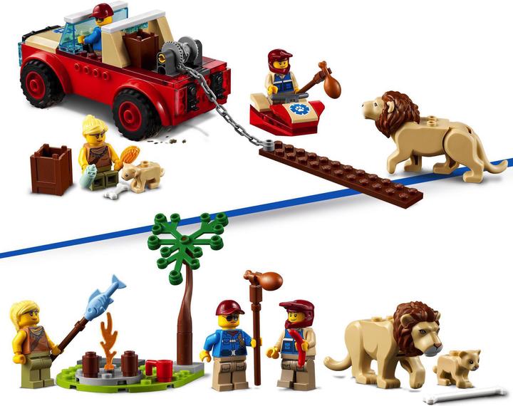 Produktbild LEGO Tierrettungs-Geländewagen (60301, LEGO City)