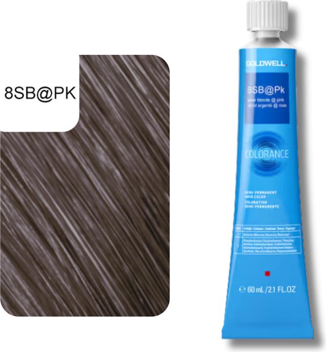 Produktbild Goldwell Colorance Tube Demi-Permanente (8SBPK silber blond elumenated braun kupfer)