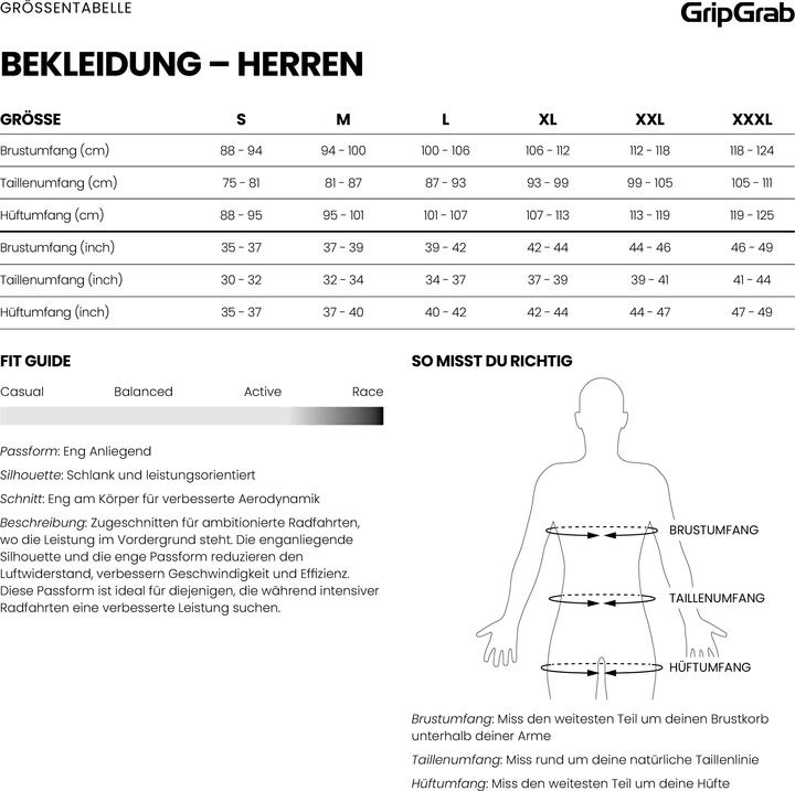 Valeurs nutritives et ingrédients GripGrab Collants Thermashell Water-Restant No Pad (XL)