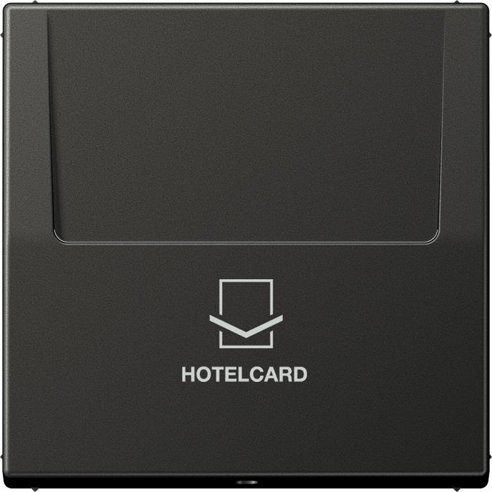 JUNG, Zubehör Schalterprogramm, Hotelcard Schalter LS anth mt AL2990CARDAN