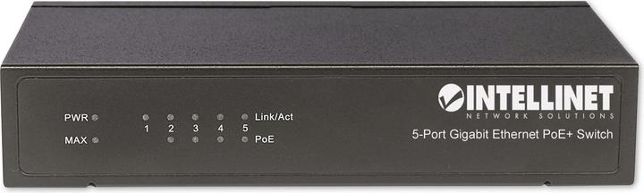 Productafbeelding Intellinet Gigabit Ethernet PoE+ schakelaar (5 ports)