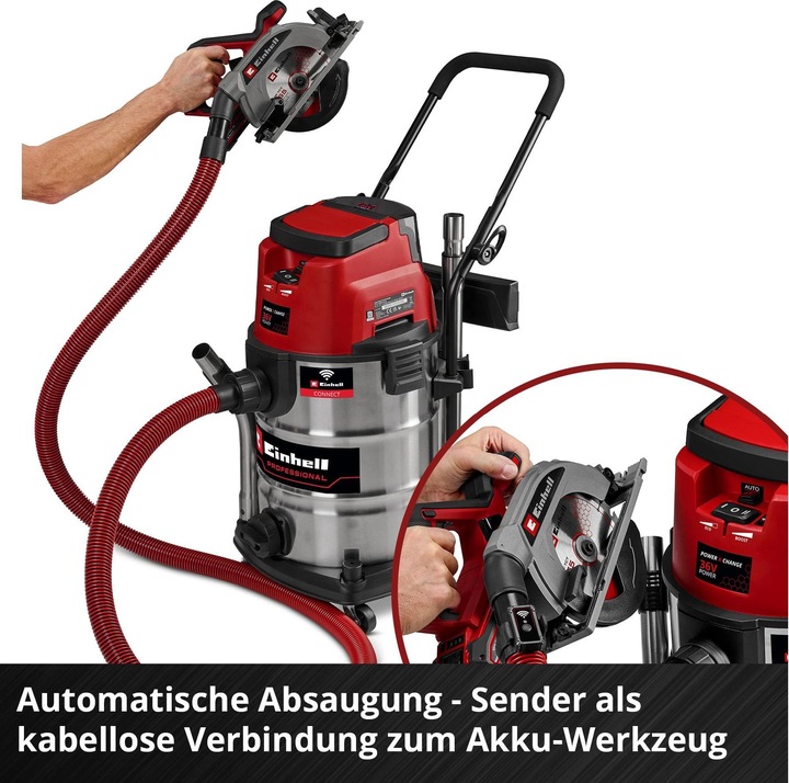 Immagine prodotto Einhell TP-VC 36/30 S Auto-Solo (Aspirapolvere a umido e a secco)